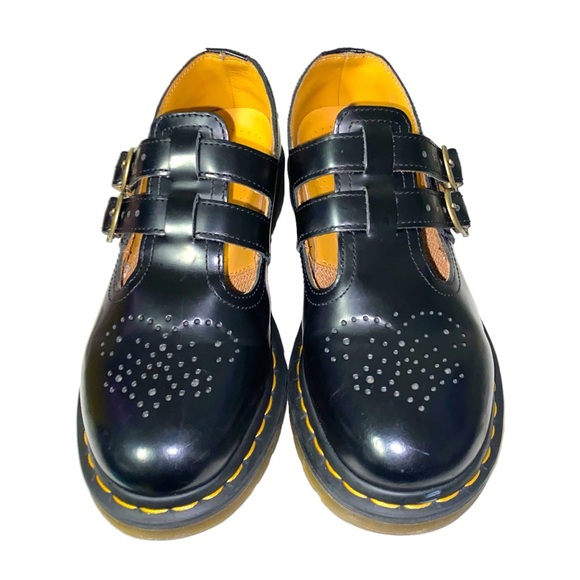 Womens LIKE NEW Dr. Martens 8065 Mary Jane Casual Shoe - Black - Picture 5 of 12